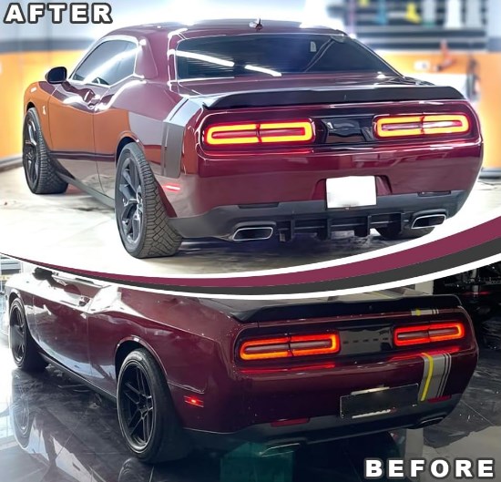 ბამპერის CHALLENGER 2015-2023 დიფუზორი უკანა (ROCK)